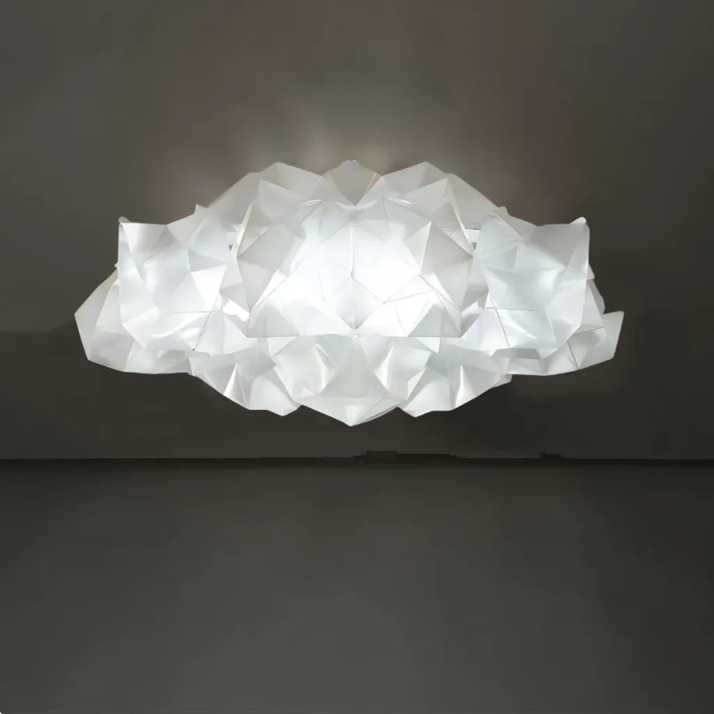 Plafoniera LED design moderno dimmerabile effetto nuvola in acrilico