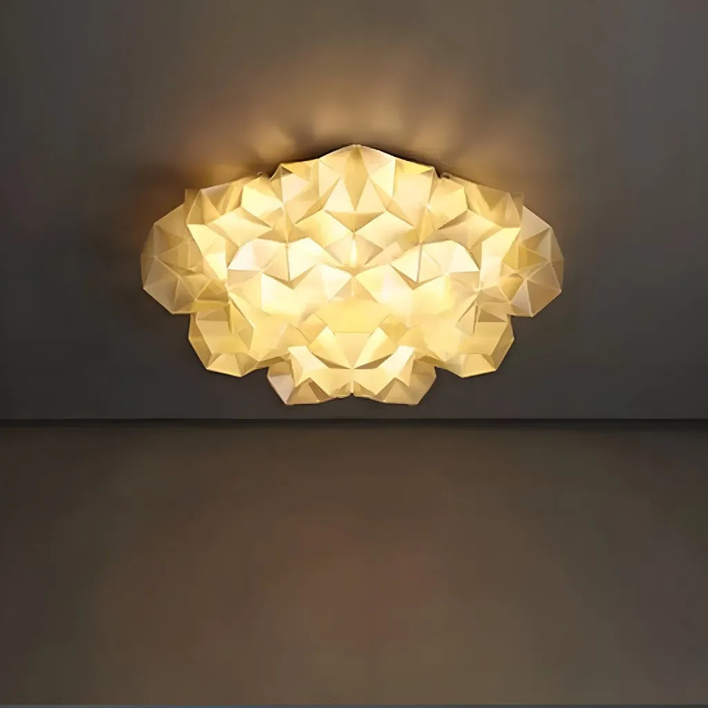 Plafoniera LED design moderno dimmerabile effetto nuvola in acrilico