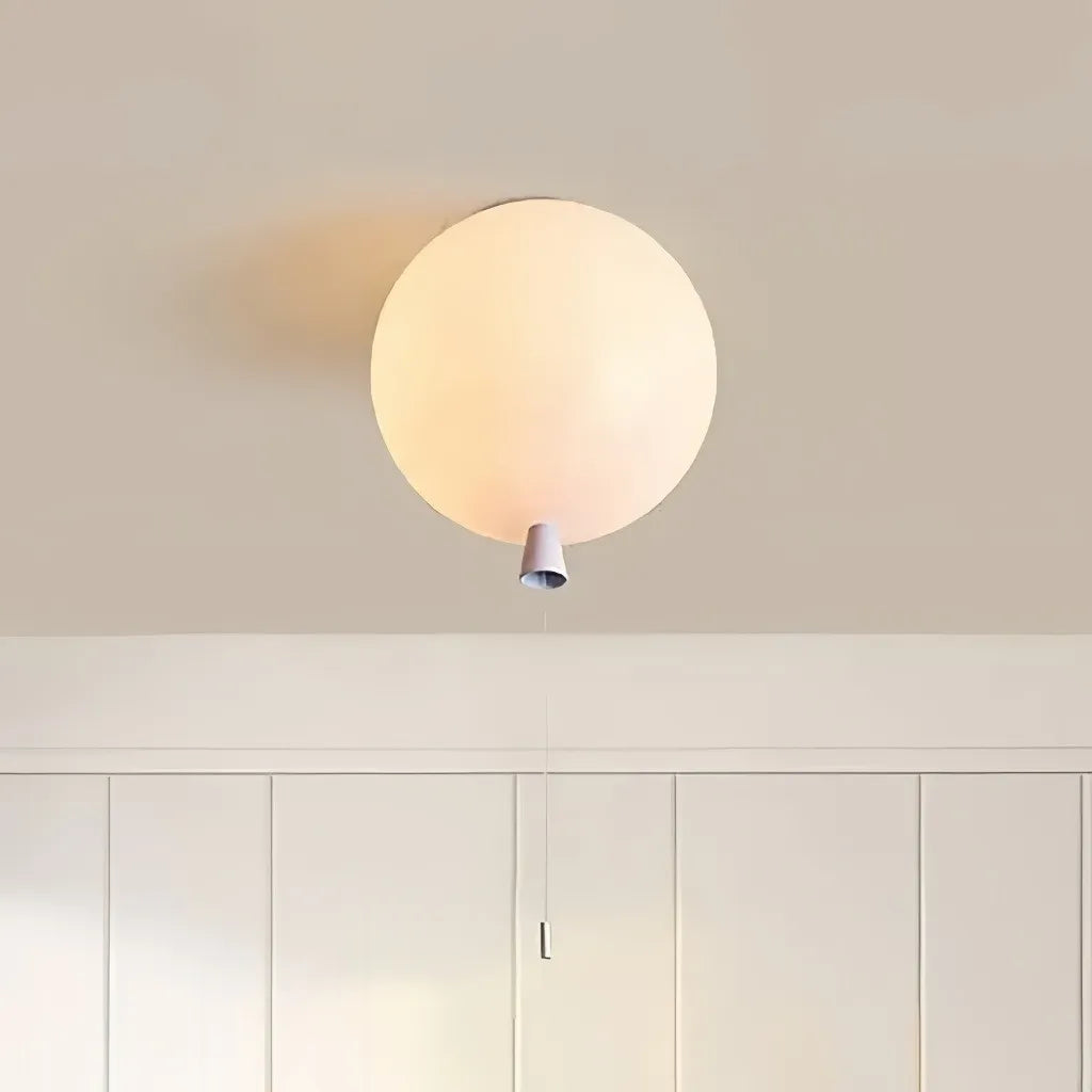 Plafoniera sfera da soffitto multicolore per cameretta moderna dimmerabile