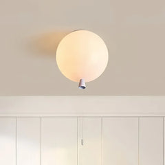 Plafoniera sfera da soffitto multicolore per cameretta moderna dimmerabile