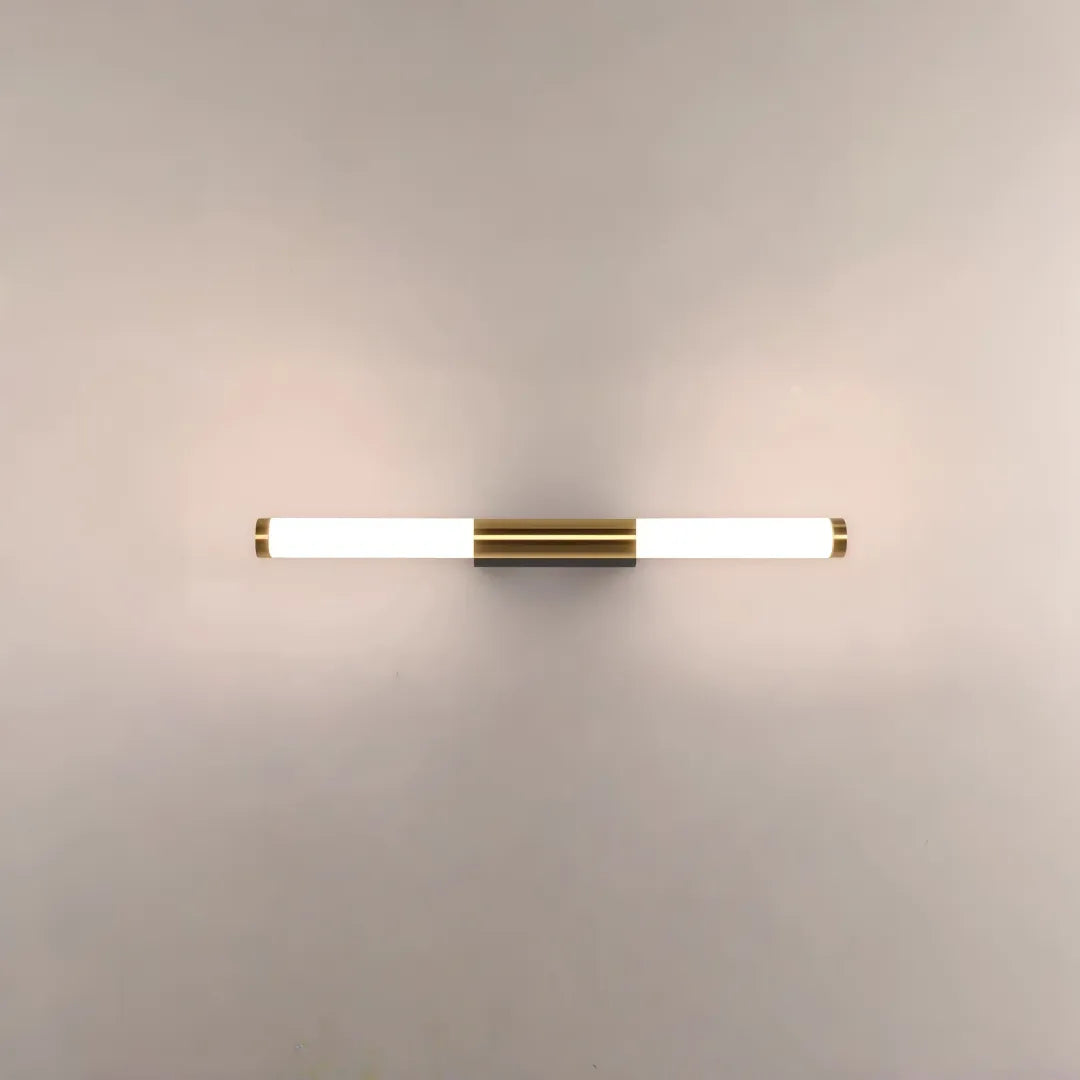 Applique minimal tubolare LED dimmerabile per camera da letto