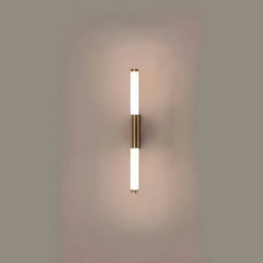 Applique minimal tubolare LED dimmerabile per camera da letto