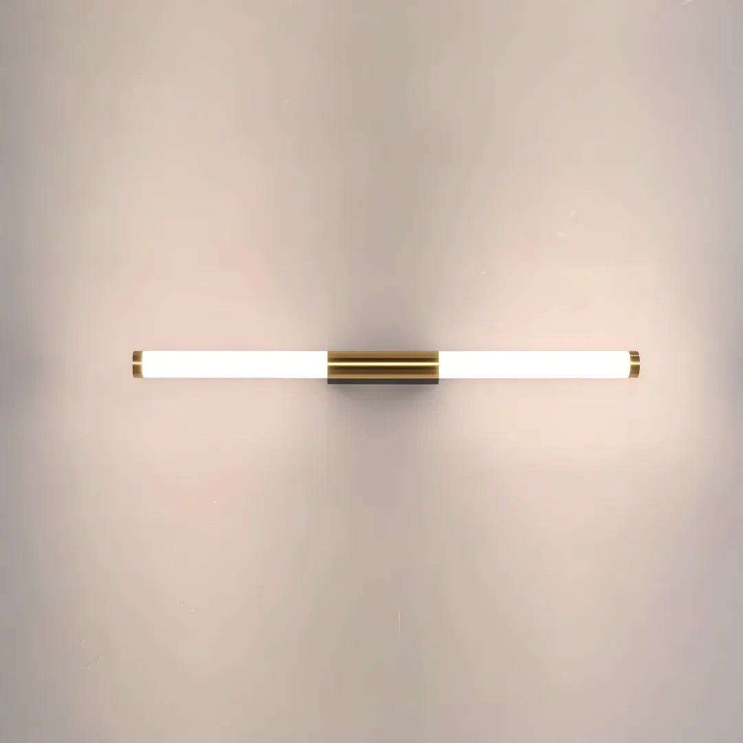 Applique minimal tubolare LED dimmerabile per camera da letto