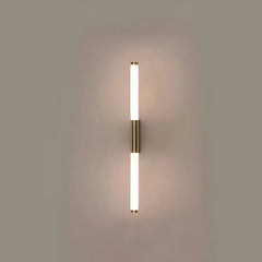 Applique minimal tubolare LED dimmerabile per camera da letto
