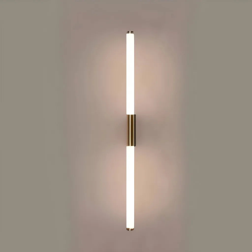 Applique minimal tubolare LED dimmerabile per camera da letto