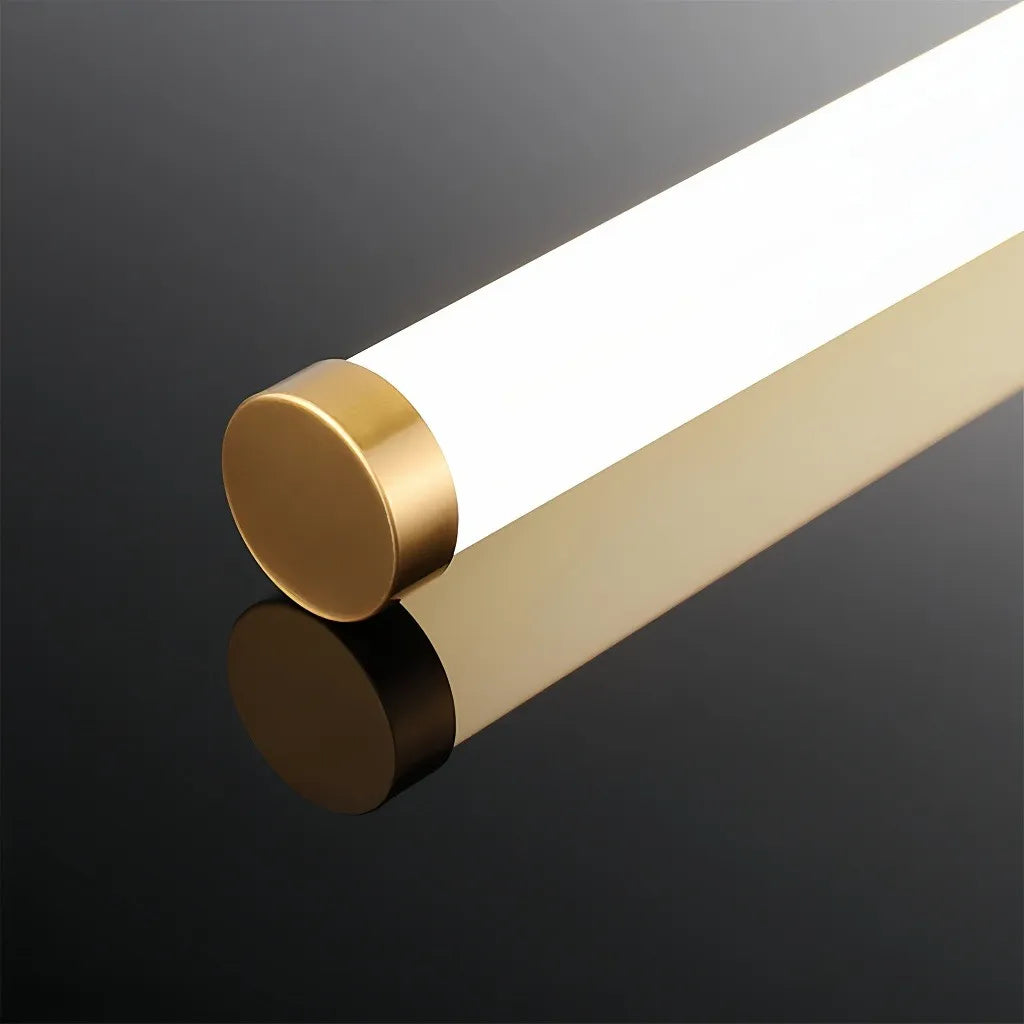 Applique minimal tubolare LED dimmerabile per camera da letto