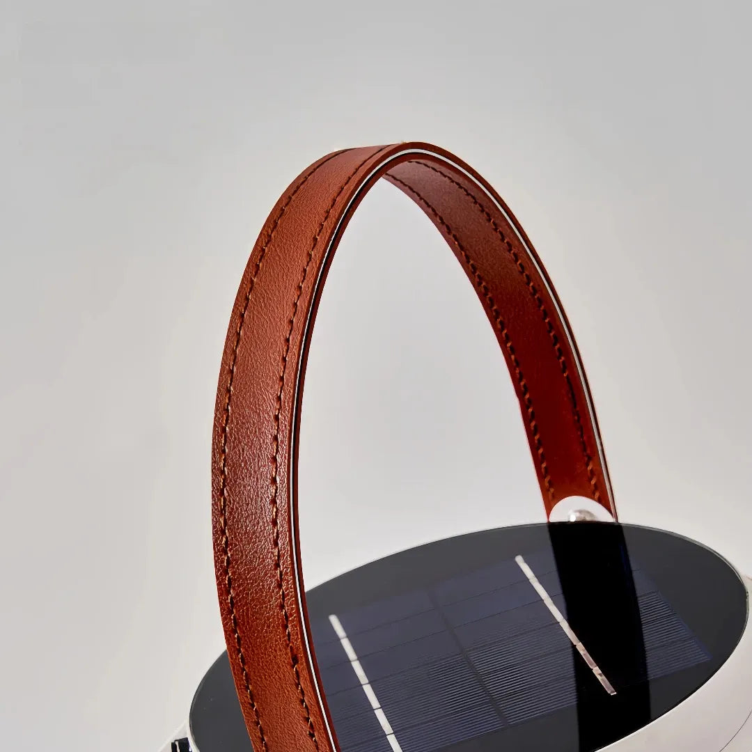 Lanterna LED solare da esterno portatile in rattan boho con telecomando per giardino