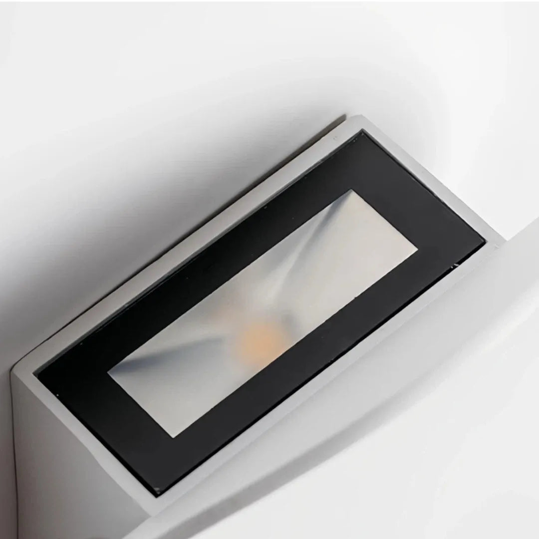 Applique LED per esterno dal design minimalista circolare per balcone