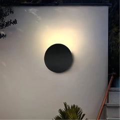 Applique LED per esterno dal design minimalista circolare per balcone