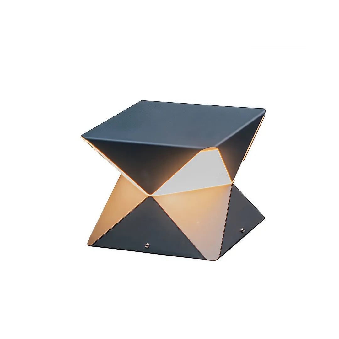 Lampada LED da esterno per terrazzo dal design moderno geometrico