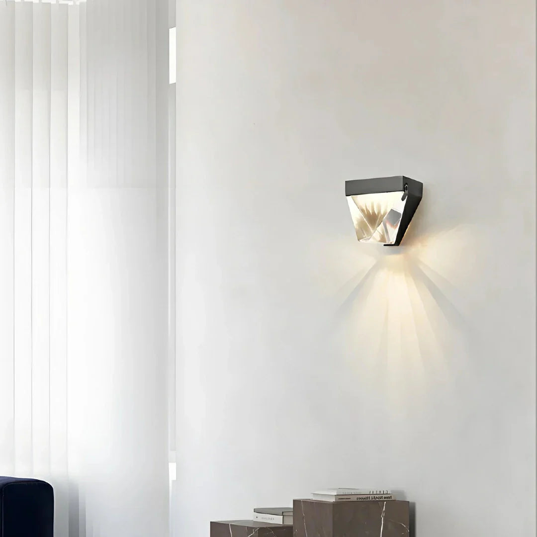 Applique da parete in cristallo moderno LED 4W per soggiorno