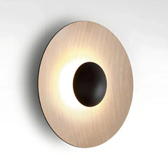 Applique da esterno tonda moderna a LED in metallo