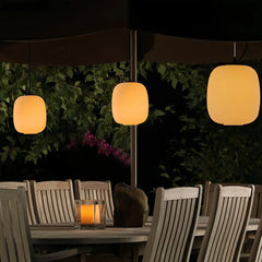 Lampada a sospensione da esterno a LED per gazebo dal design minimalista con forma organica