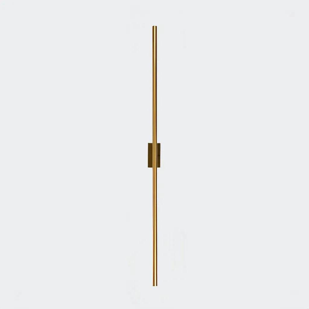 Applique LED orientabile in metallo dal design lineare dimmerabile per soggiorno