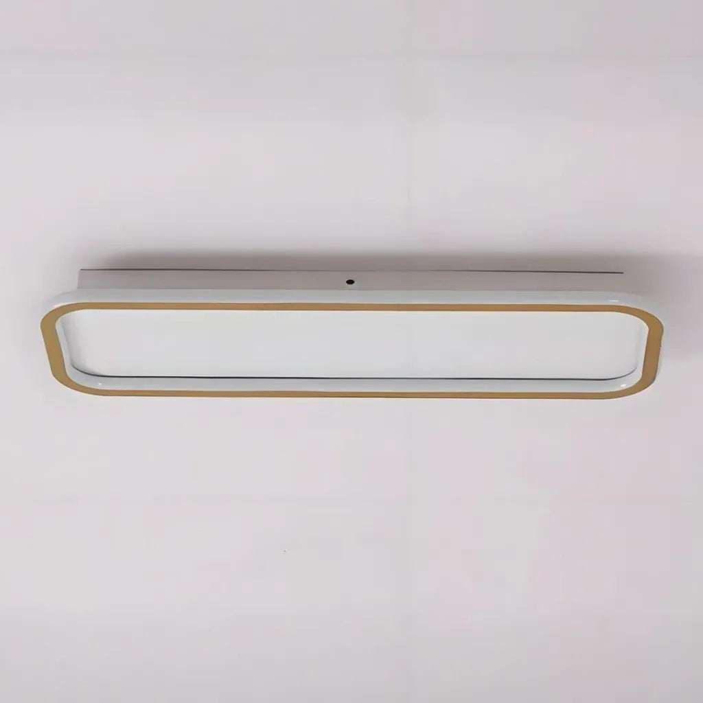 Plafoniera LED rettangolare dimmerabile stile minimal per corridoio