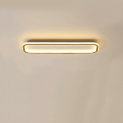 Plafoniera LED rettangolare dimmerabile stile minimal per corridoio