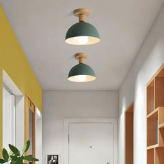 Plafoniera per ingresso e corridoio a cupola dal design nordico dimmerabile