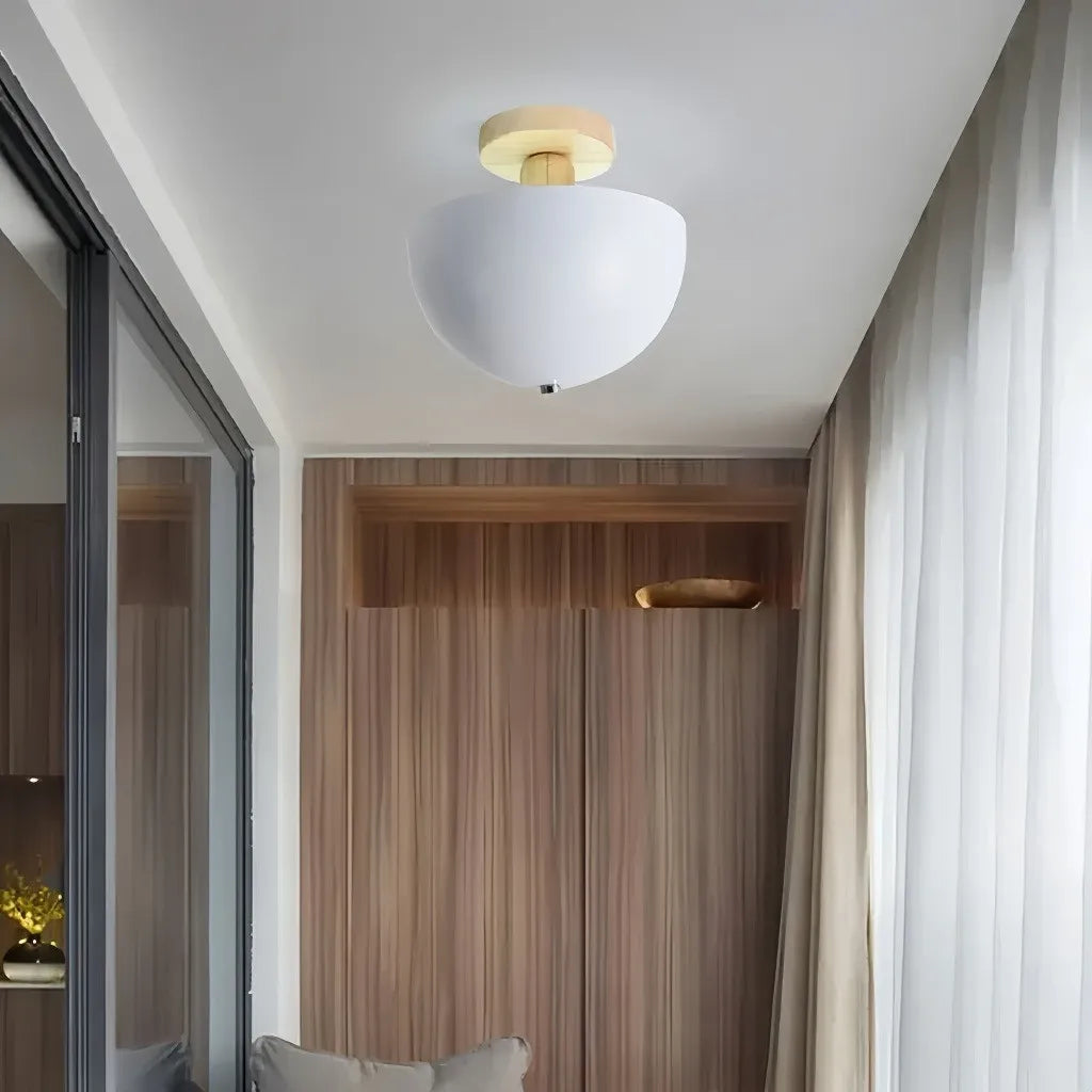 Plafoniera per ingresso e corridoio a cupola dal design nordico dimmerabile