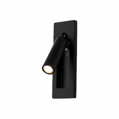 Applique da incasso rettangolare LED con faretto orientabile da lettura