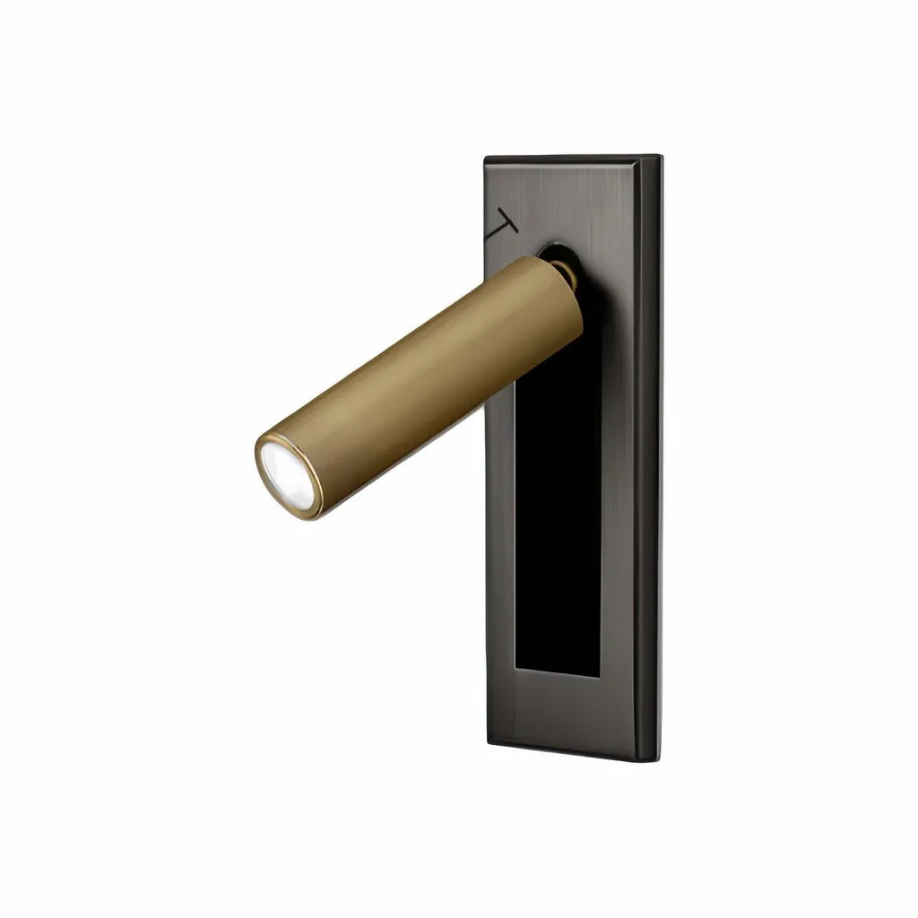 Applique da incasso rettangolare LED con faretto orientabile da lettura