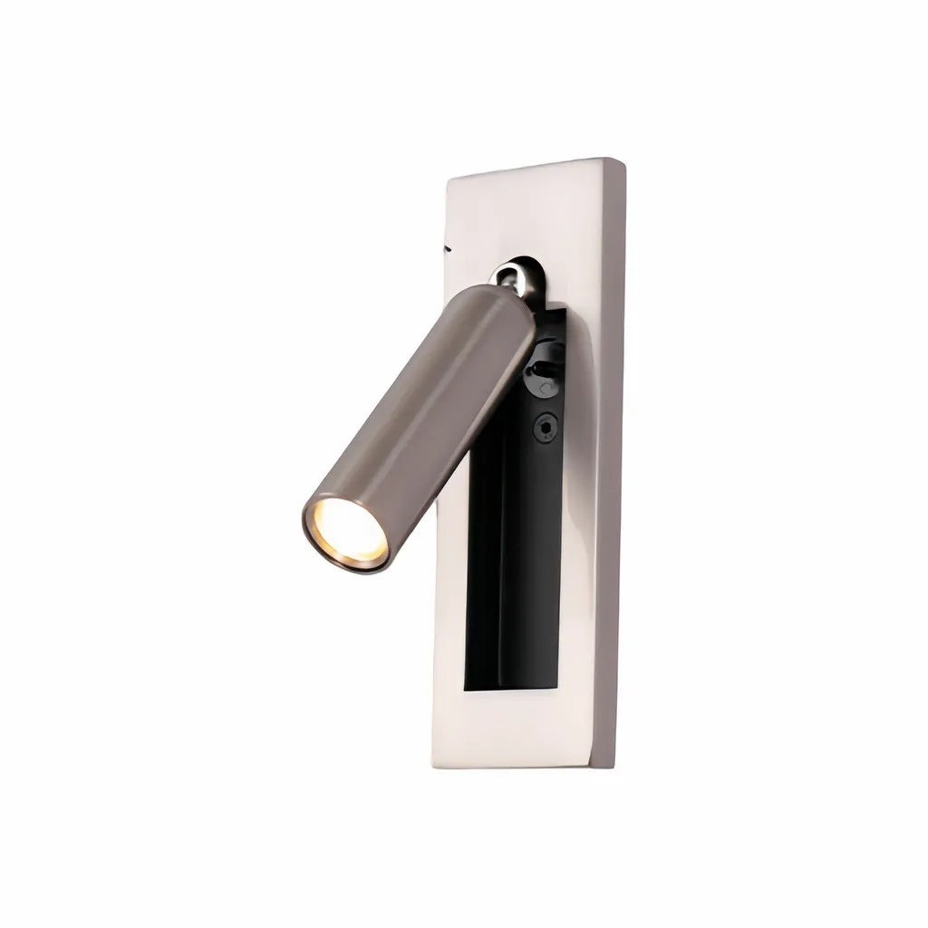 Applique da incasso rettangolare LED con faretto orientabile da lettura