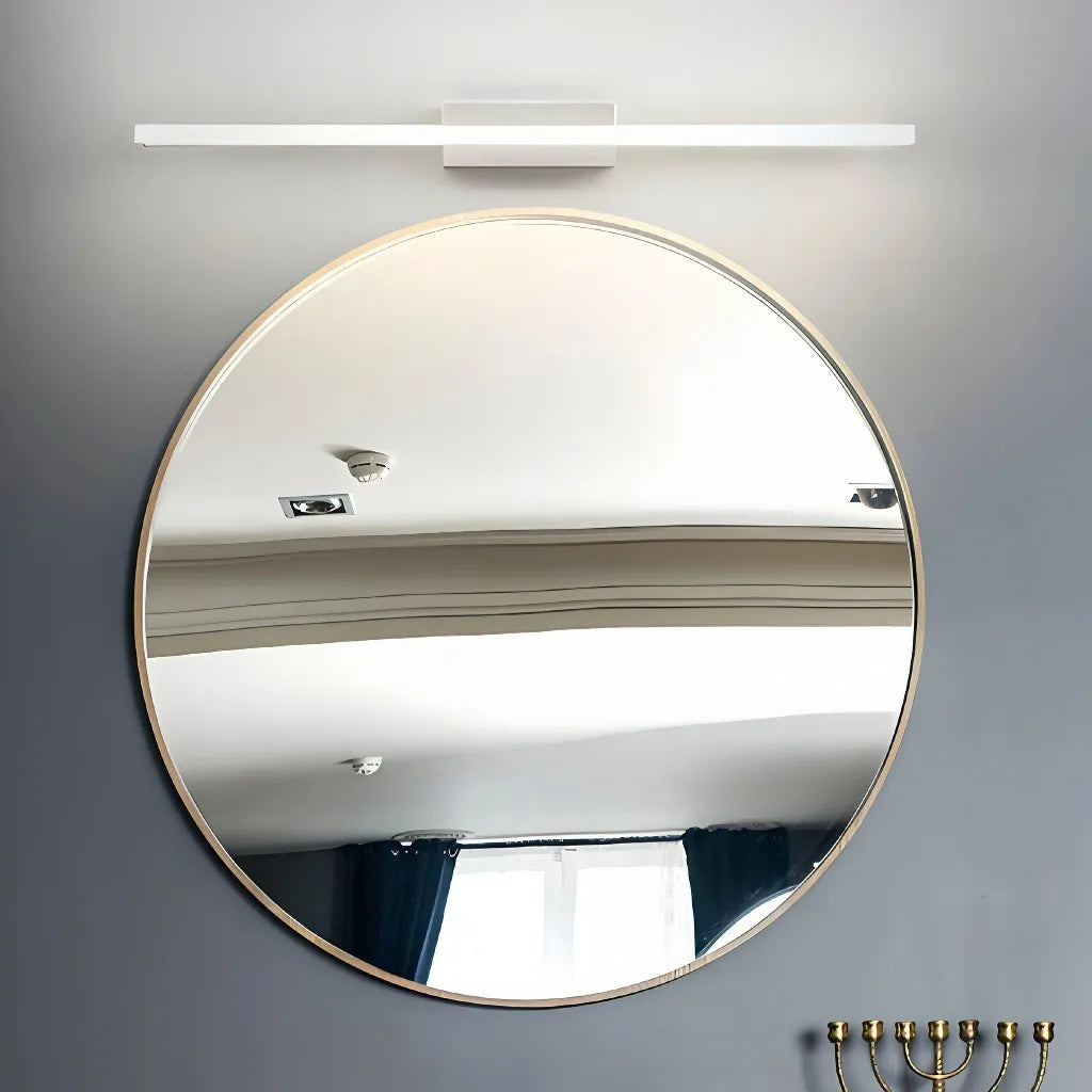 Applique LED da specchio in metallo dal design lineare minimalista dimmerabile