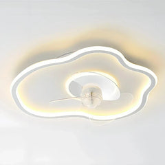Plafoniera LED da soffitto con ventilatore silenzioso dimmerabile per camera da letto