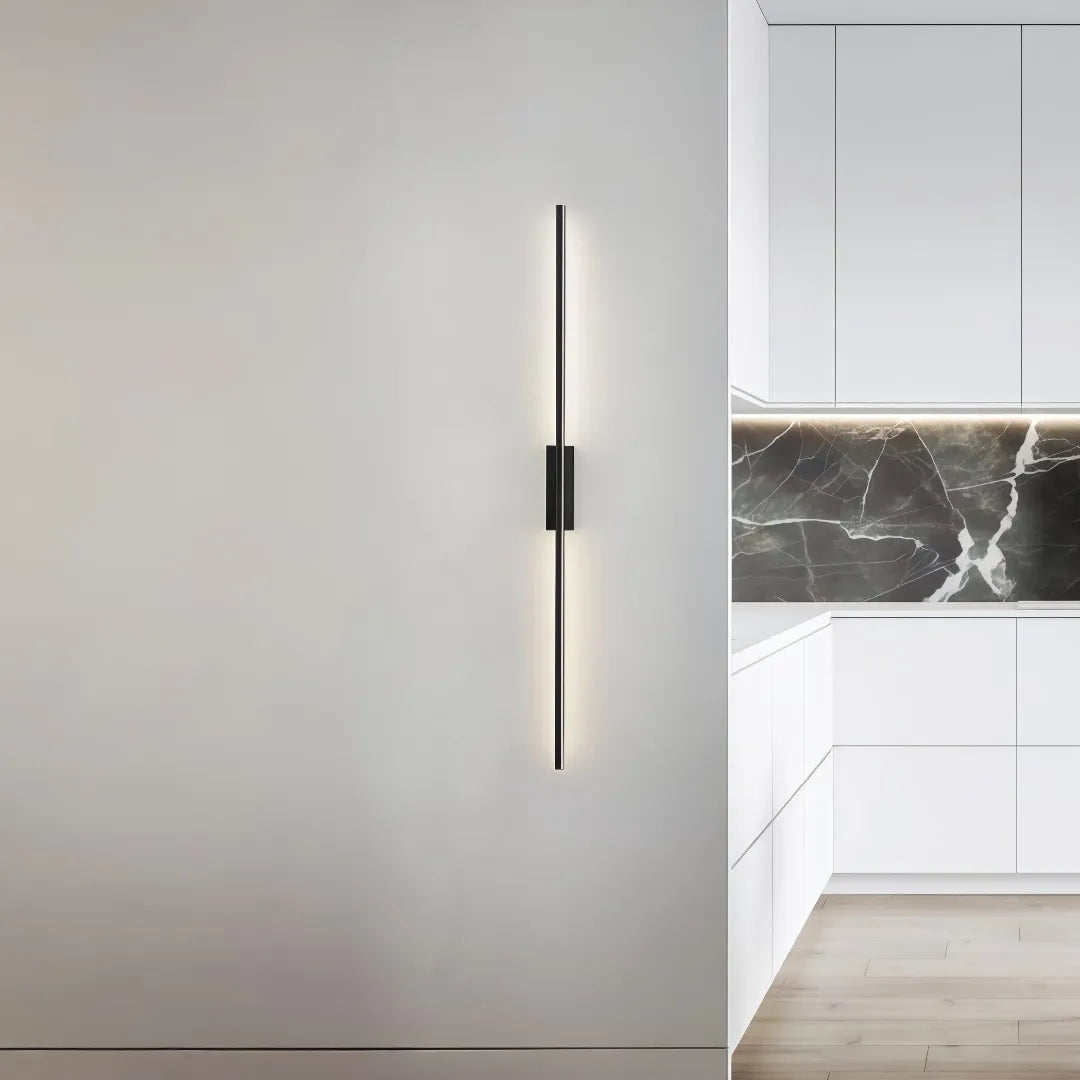 Applique minimalista con LED dimmerabile lineare per camera da letto