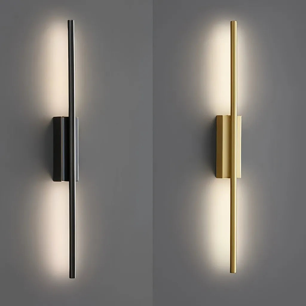 Applique minimalista con LED dimmerabile lineare per camera da letto