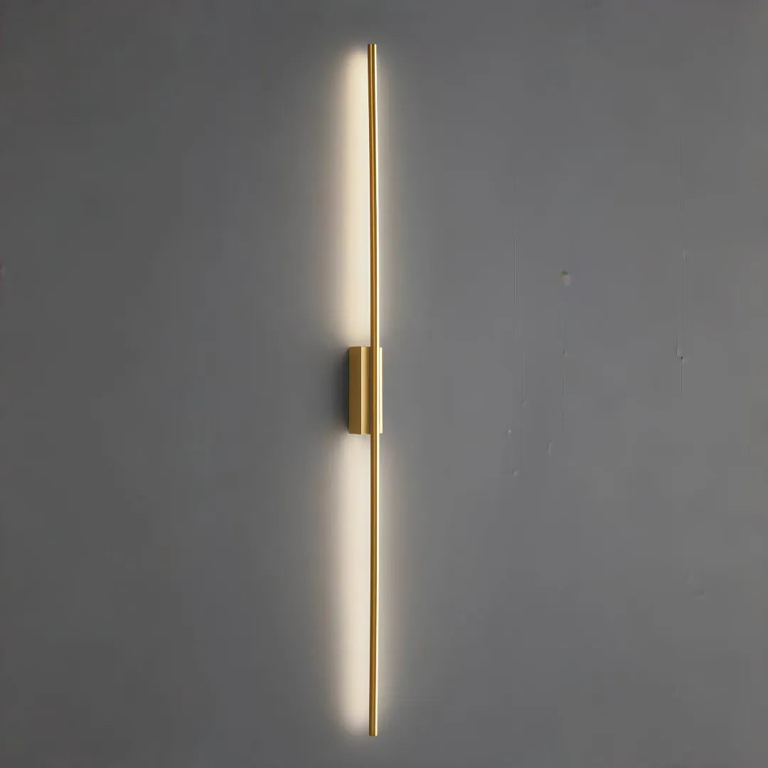 Applique minimalista con LED dimmerabile lineare per camera da letto