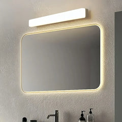 Applique da parete minimalista lunga per specchio da bagno con LED dimmerabile