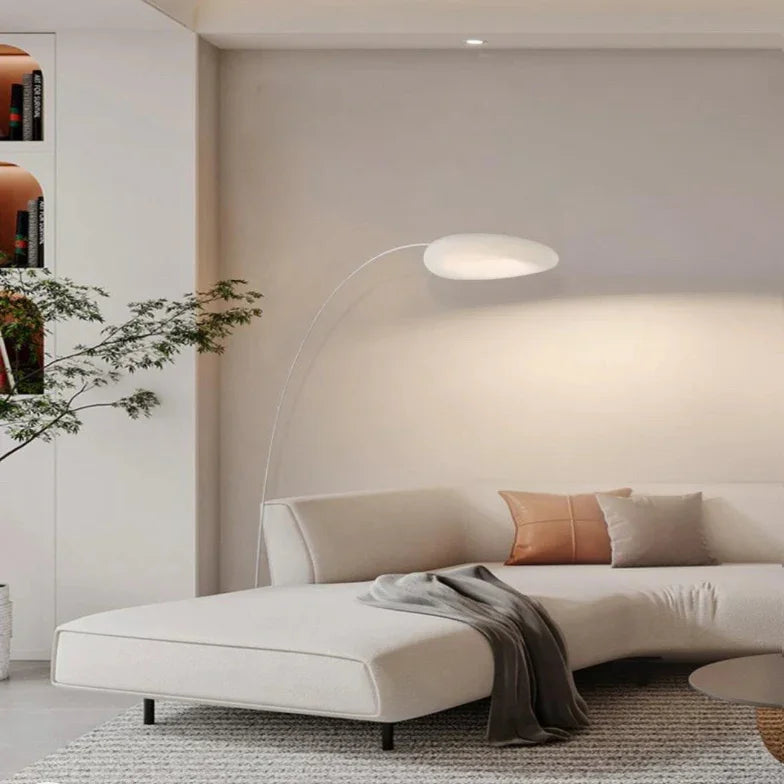 Lampade da terra ad arco LED dimmerabili per soggiorno design moderno
