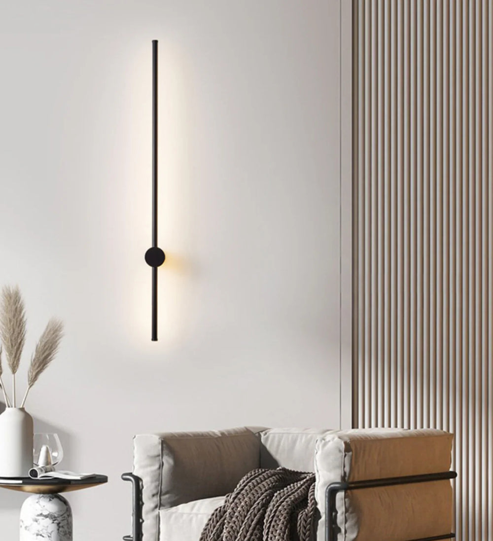 Applique LED lineare orientabile in stile minimal con assenza di abbagliamento