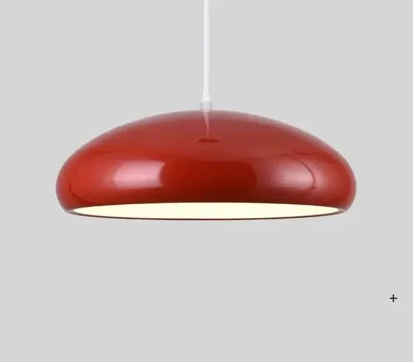 Lampadario a sospensione a cupola moderno in metallo per sala da pranzo