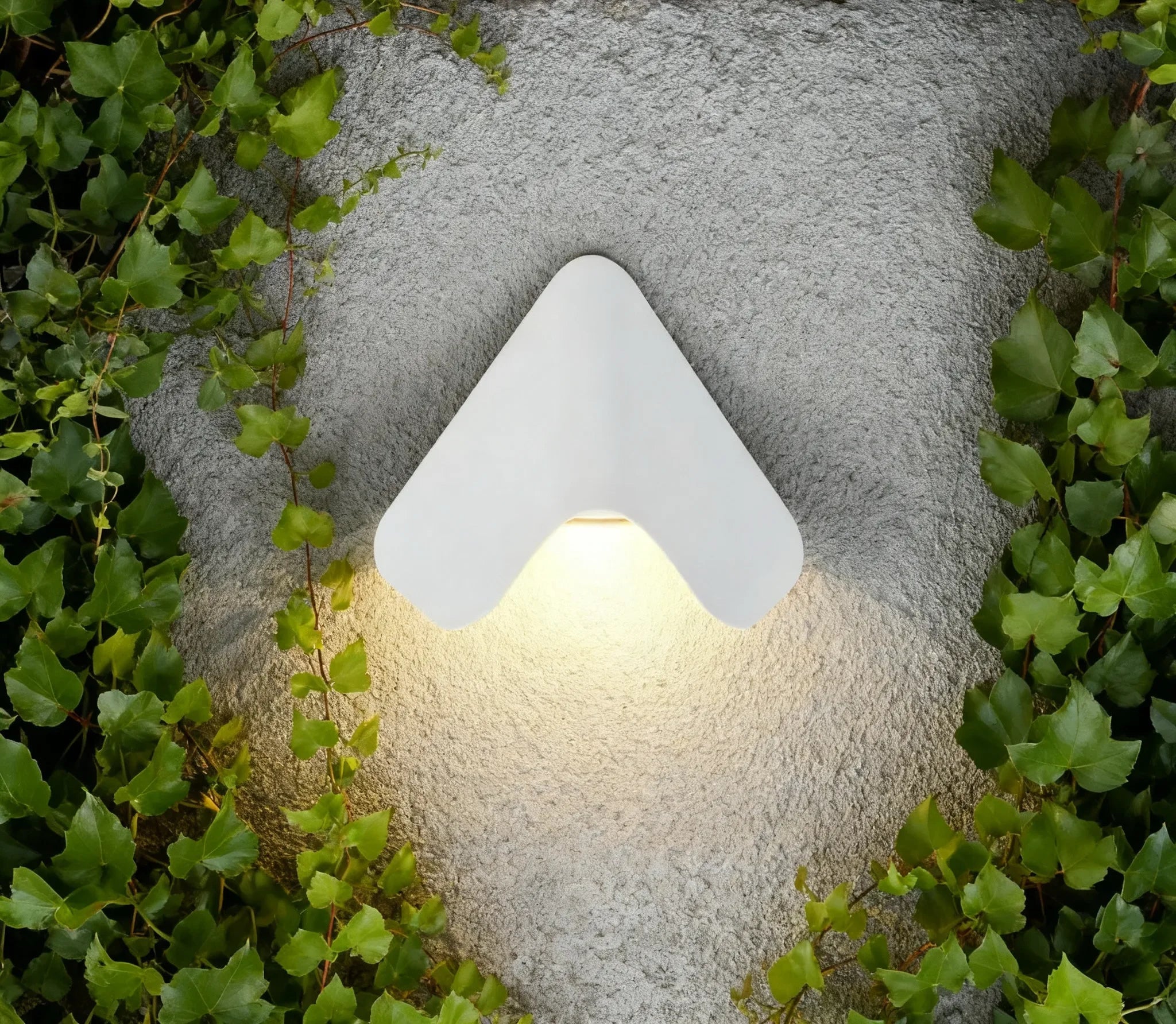 Applique da esterno di design moderno LED in metallo a cono