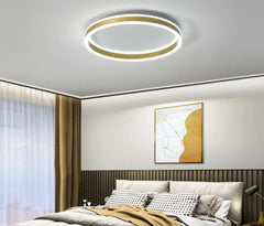 Plafoniera da soffitto LED circolare minimal dimmerabile per camera da letto