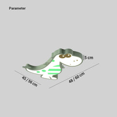 Plafoniera per bambini LED dimmerabile a forma di dinosauro per cameretta