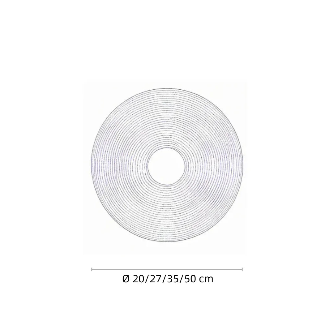 Lampada da parete rotonda disponibile in diverse misure
