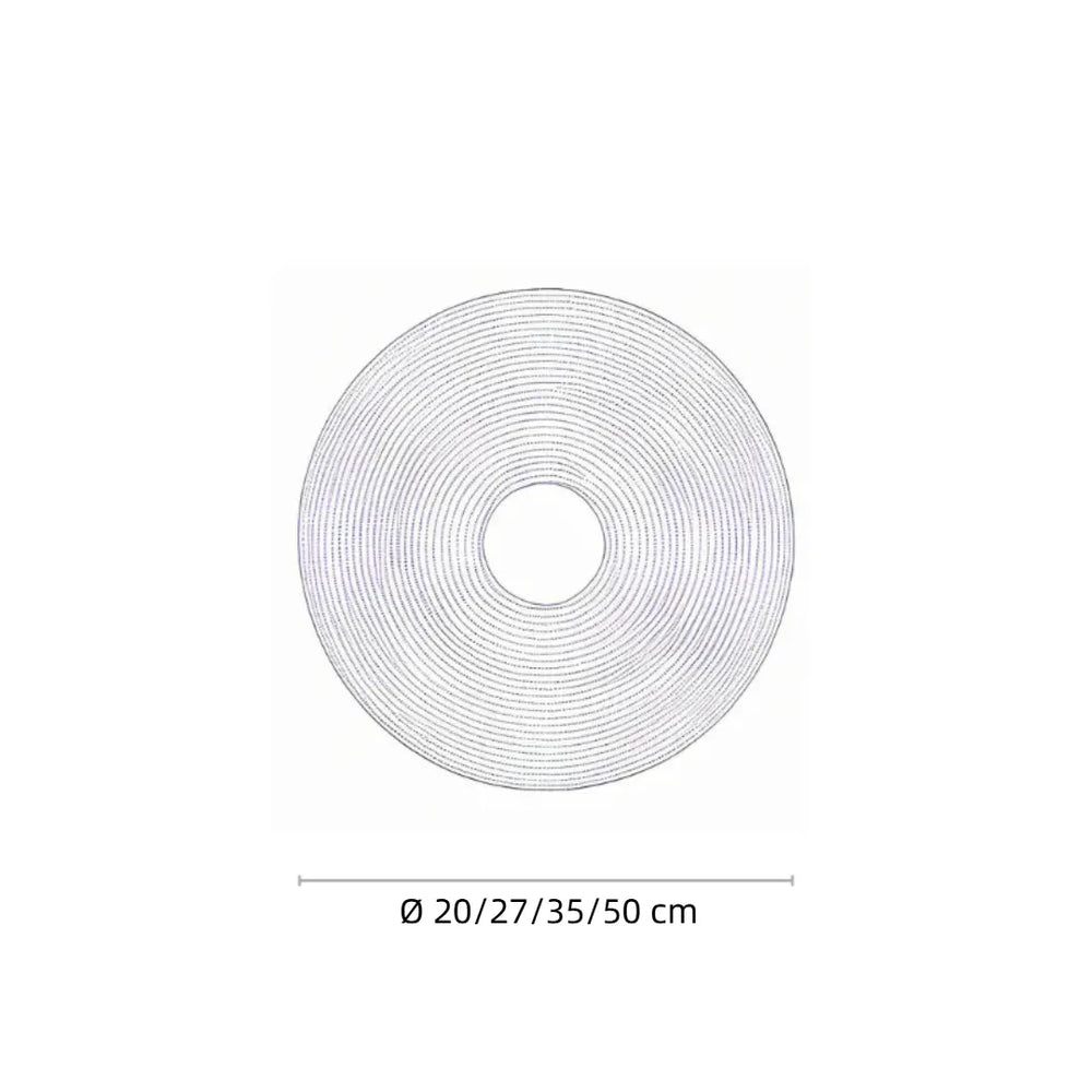 Lampada da parete rotonda disponibile in diverse misure