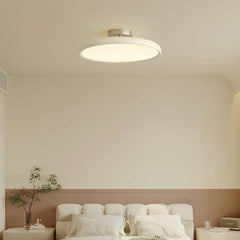 Plafoniera di design minimal LED dimmerabile orientabile a disco per camera da letto