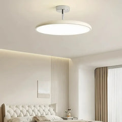 Plafoniera di design minimal LED dimmerabile orientabile a disco per camera da letto