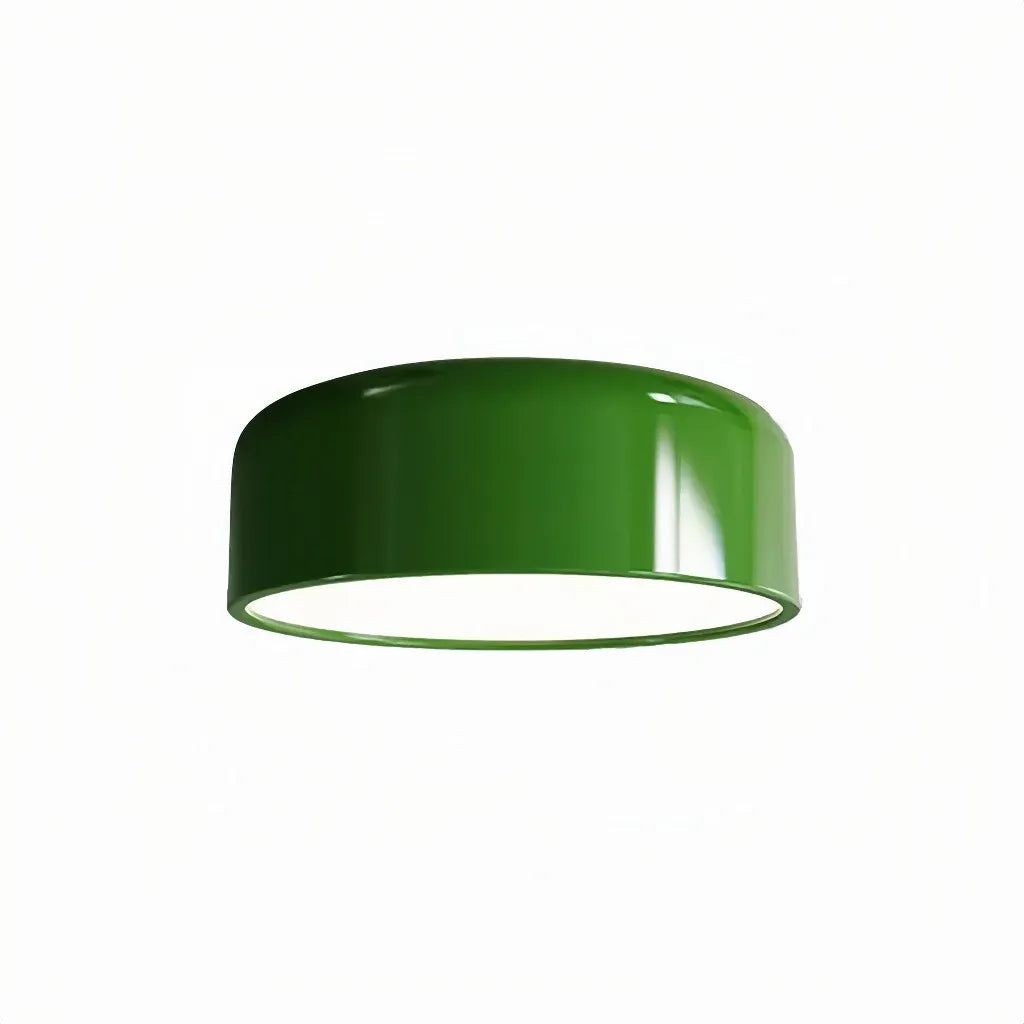 Plafoniera rotonda a LED dimmerabile in metallo stile scandinavo per cucina