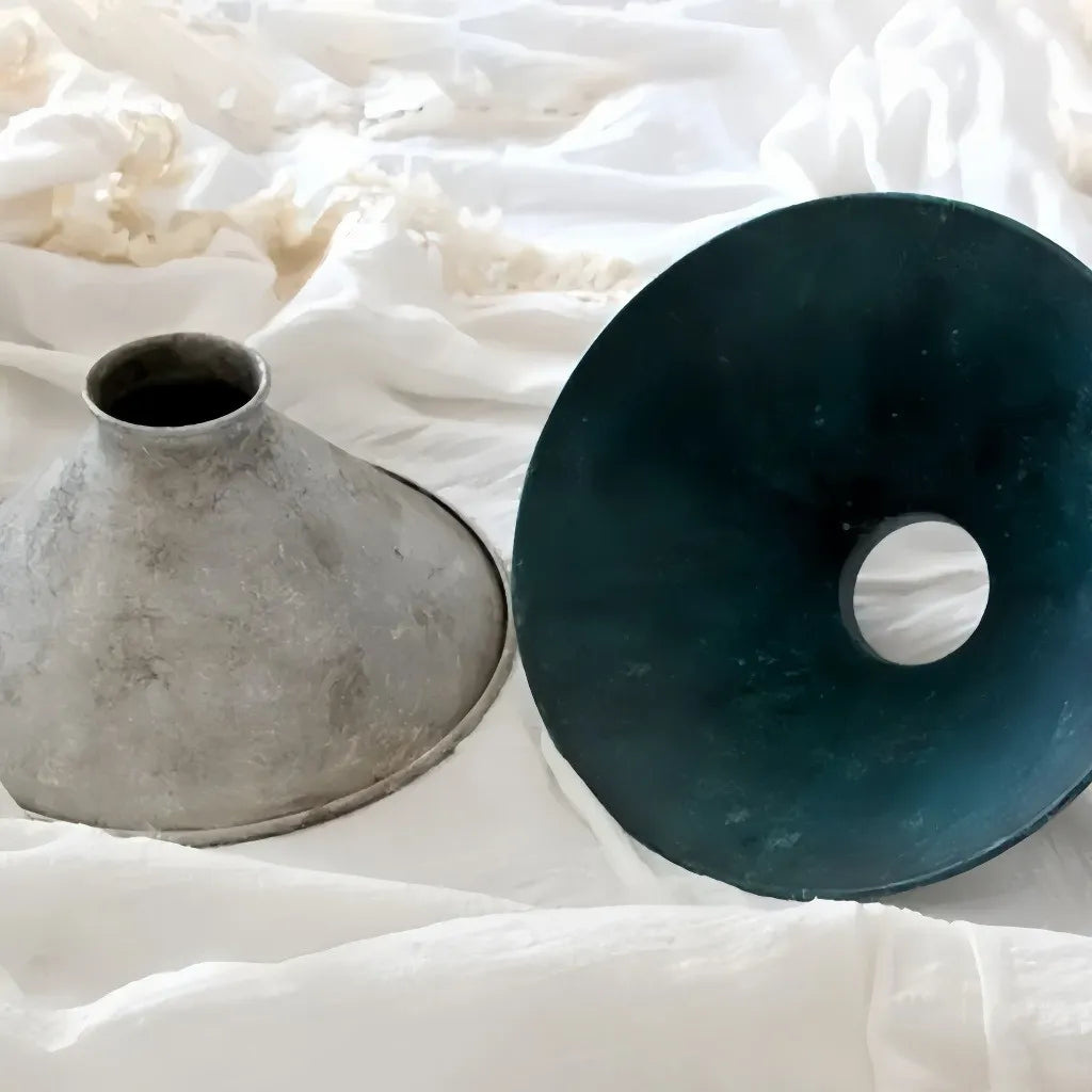 Lampadario a sospensione industriale vintage dimmerabile a cono in metallo per isola della cucina