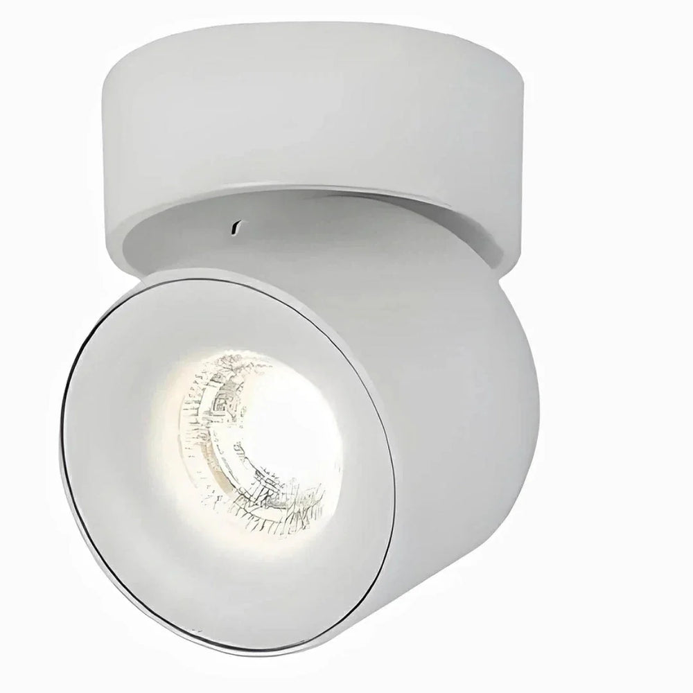 Faretto LED orientabile da soffitto in metallo dal design nordico