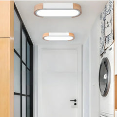 Plafoniera LED da soffitto lunga in stile nordico per corridoio