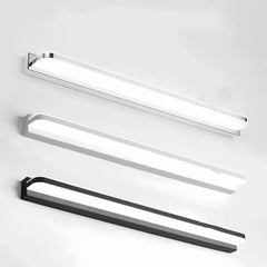 Applique lineare minimalista da specchio bagno con LED dimmerabile