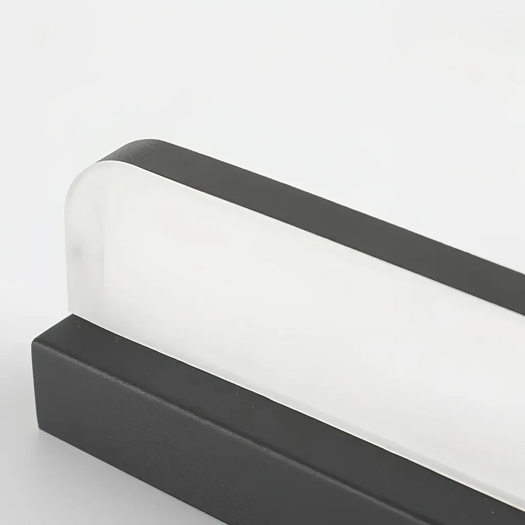 Applique lineare minimalista da specchio bagno con LED dimmerabile