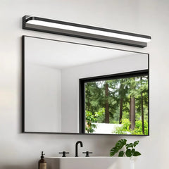 Applique lineare minimalista da specchio bagno con LED dimmerabile