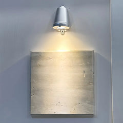 Faretto da parete per esterno a cono stile mid-century per ingresso