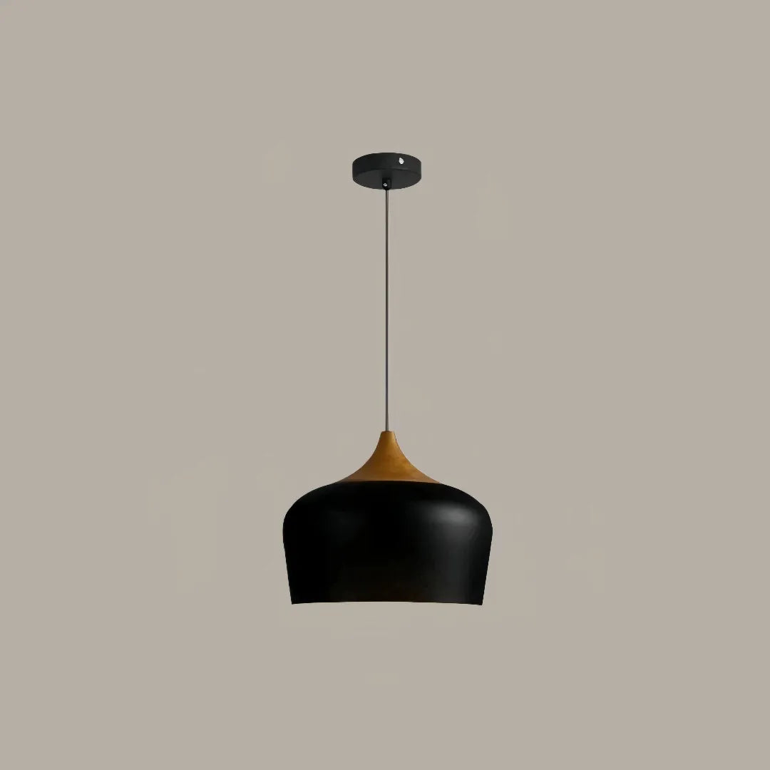 Lampada a sospensione scandinava dimmerabile a campana per sala da pranzo